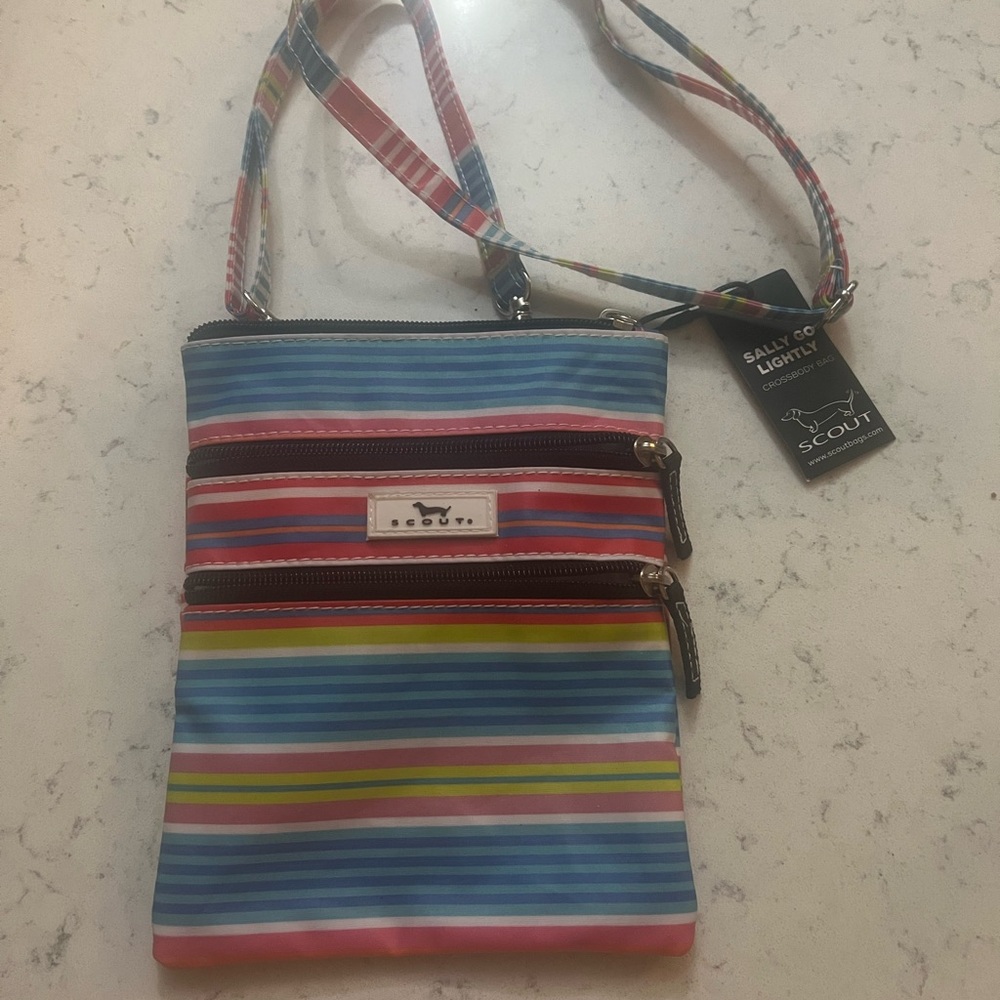 Scout Colorful Striped Crossbody Bag